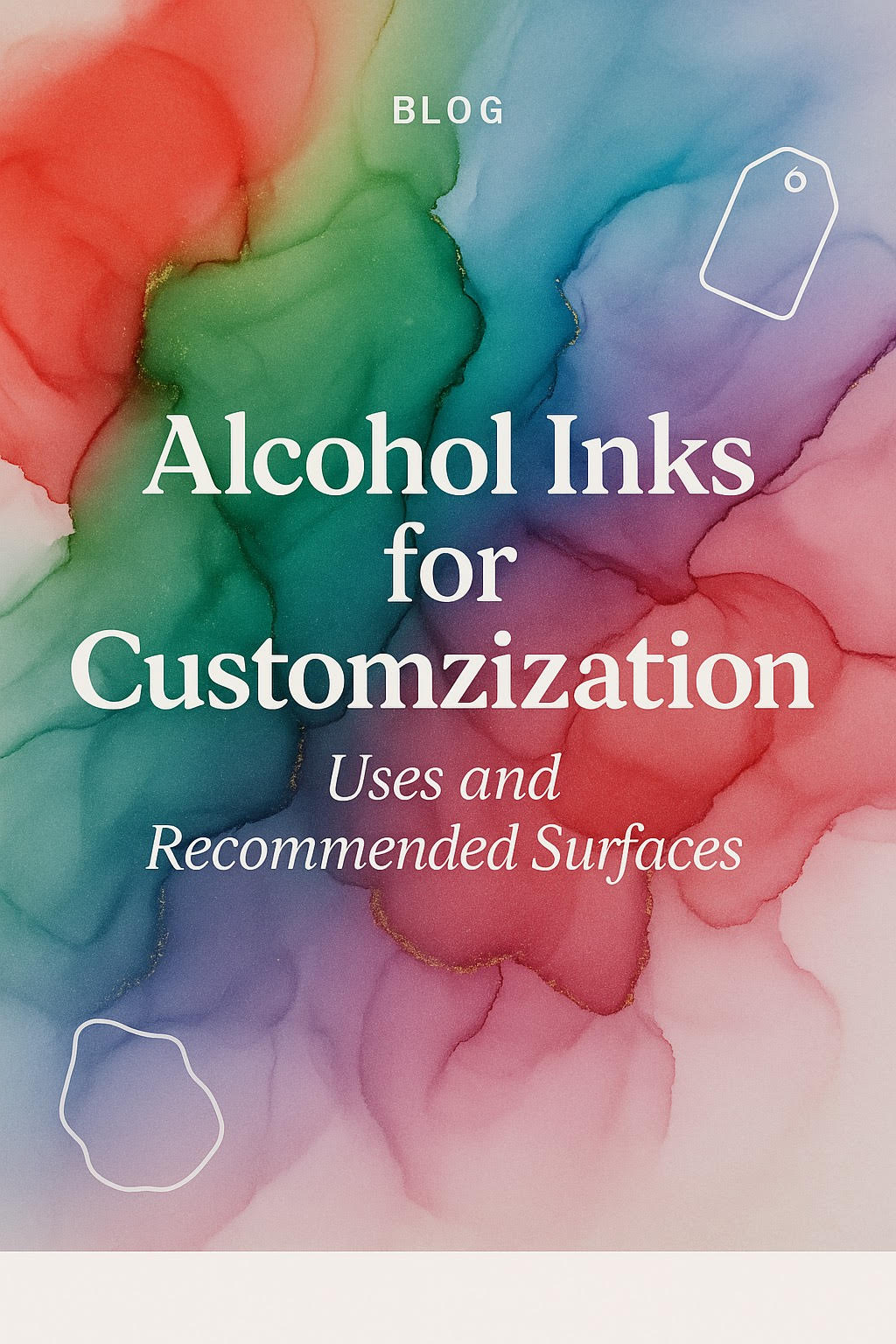 All About Alcohol Inks for Personalization