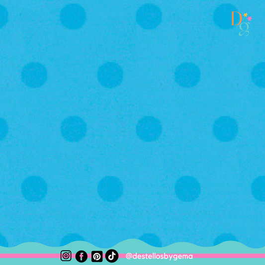 Bazzill Dotted Swiss Cardstock - Poolside/Dotted Swiss