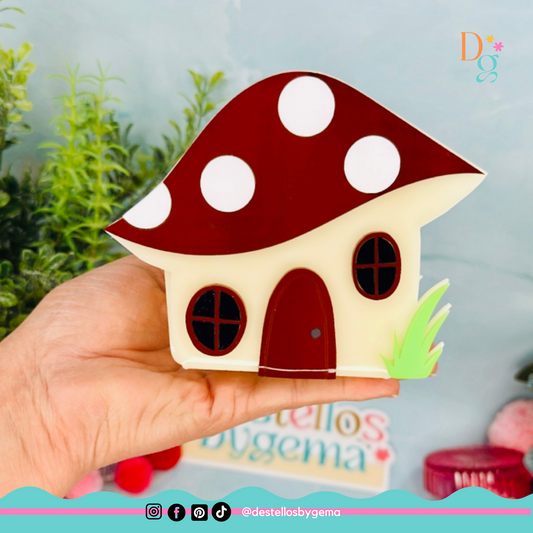 Mushroom Fairy Acrylic Box