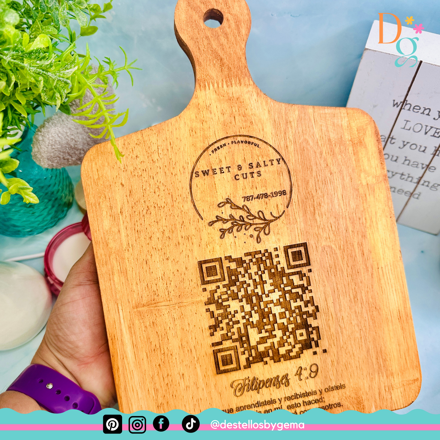 Personalized Wooden Cutting Board