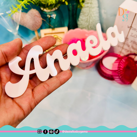 Custom Size Acrylic Names