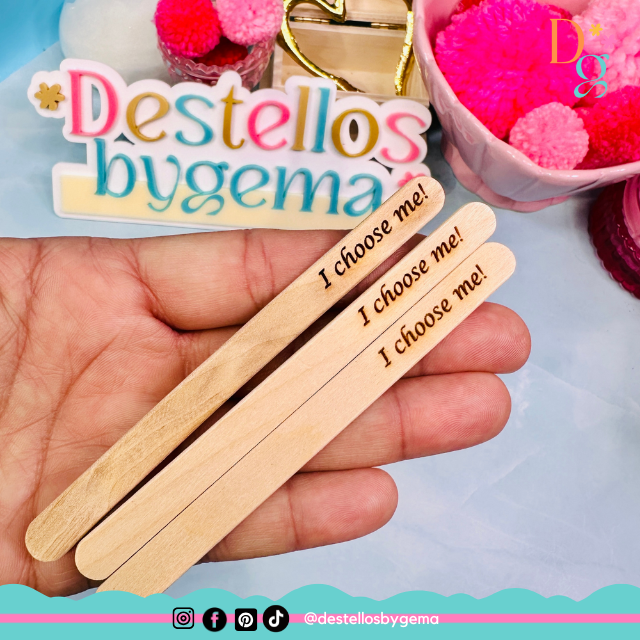 Personalized Popsicle Sticks for Candy Shops, Parties & Events