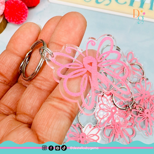 Personalized Acrylic Keychain with Name or Phrase