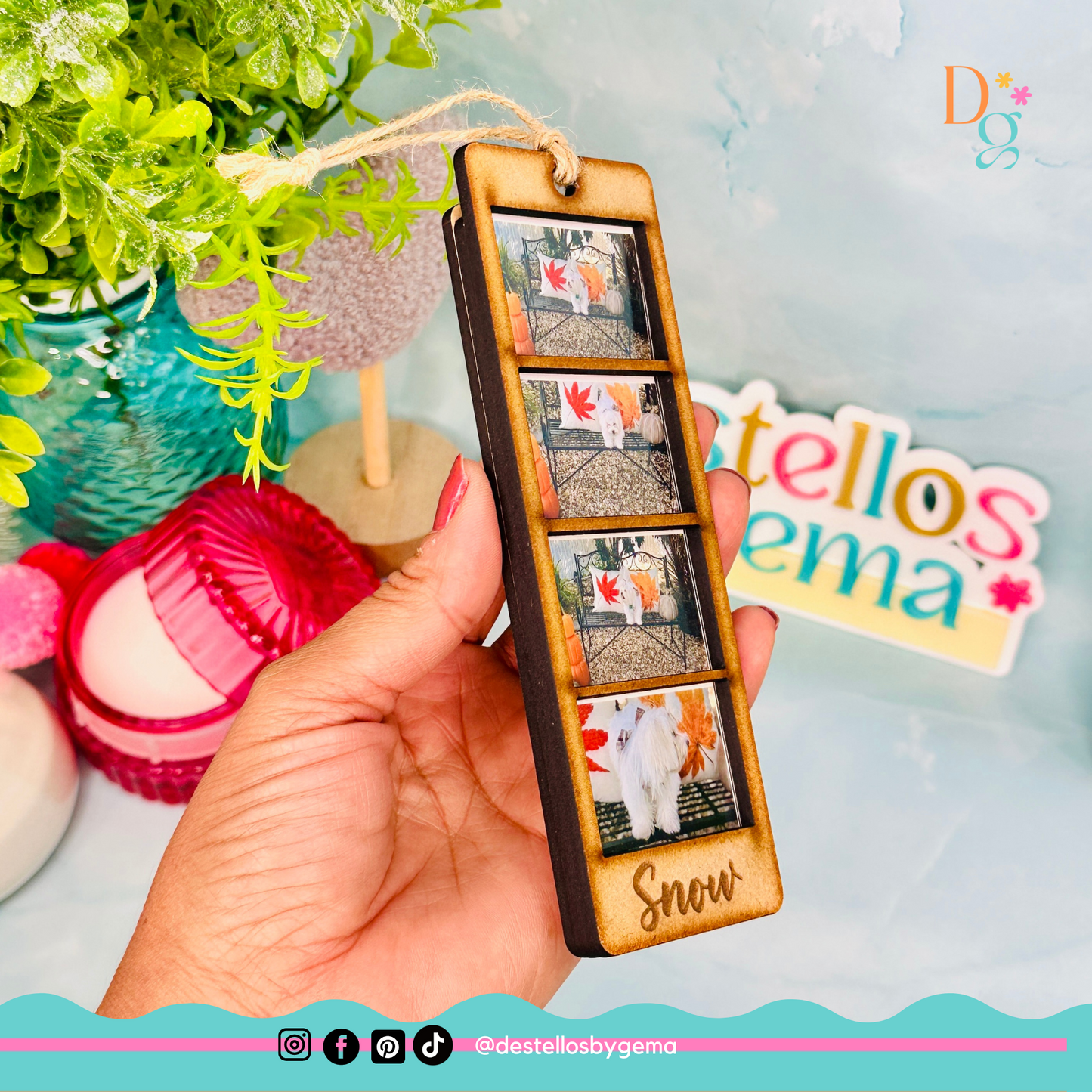 Personalized Polaroid Photo Frame
