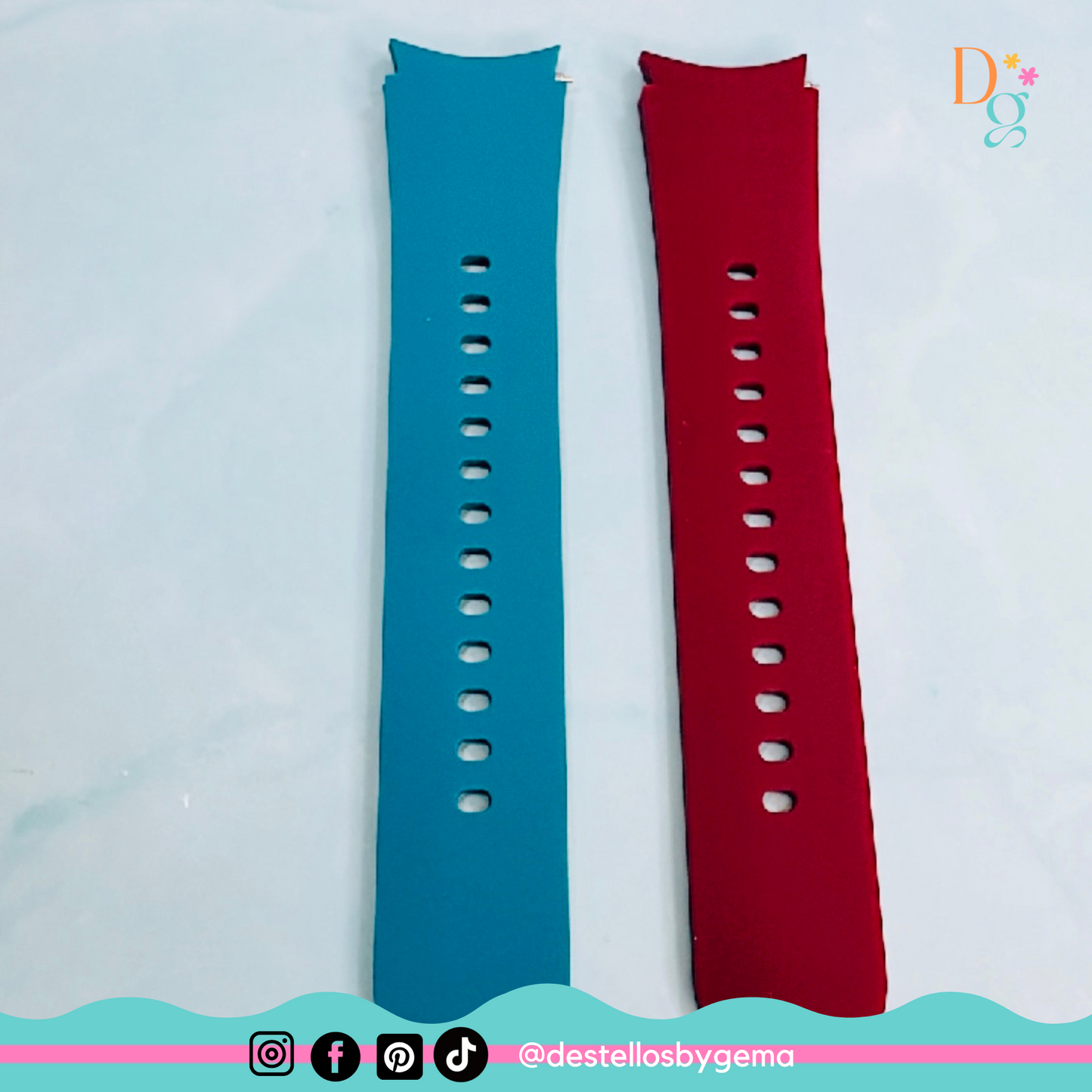 Personalized Silicone Galaxy Watch Band