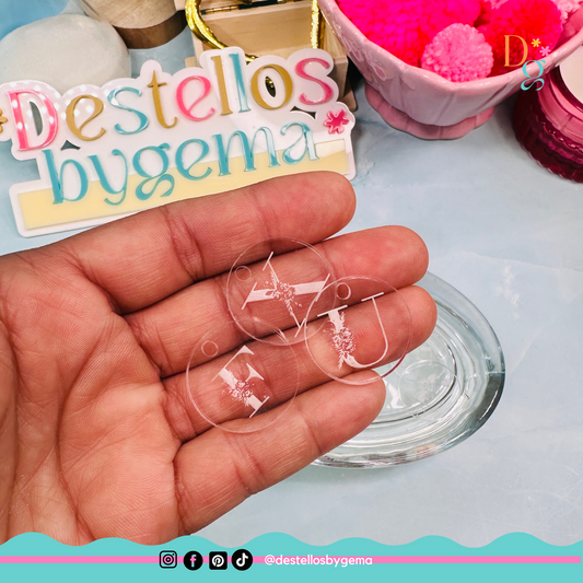 Custom Acrylic Tags & Charms – Personalized 1” & .5”