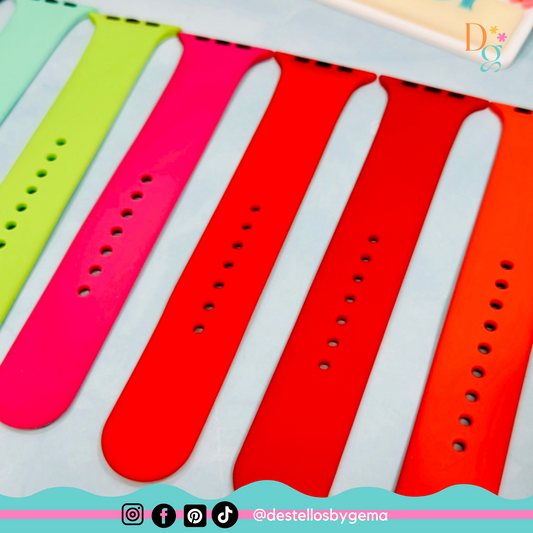 Personalized Engraved Apple Watch Band