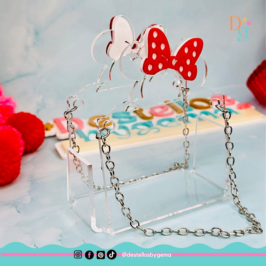 Personalized Clear Acrylic Purse