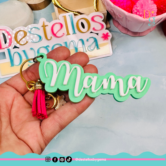 Personalized 3D Acrylic Keychain