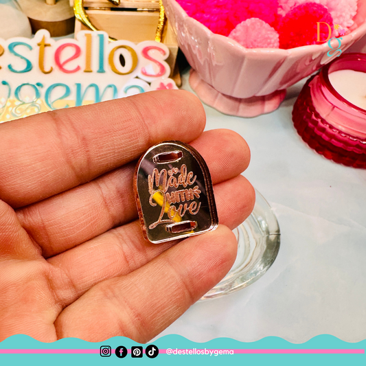 Personalized Acrylic Charms (1")