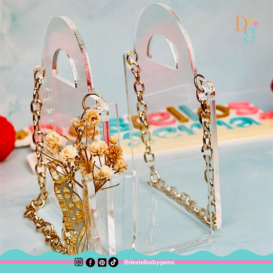 Personalized Clear Purse