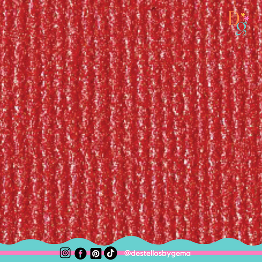 Bazzill Bling Cardstock 12"X12"-Luscious