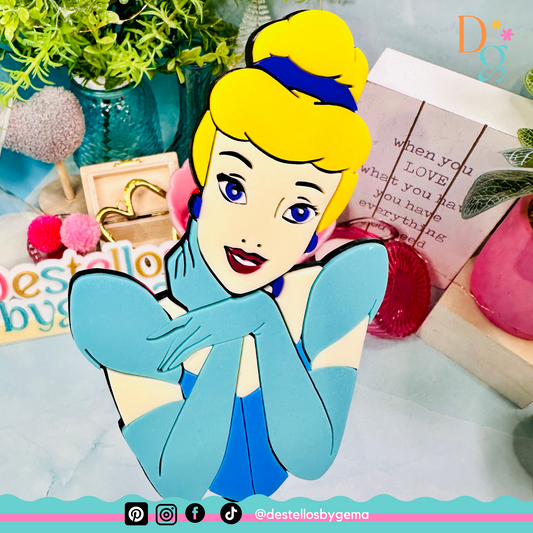 Personalized 3D Acrylic Cake Topper