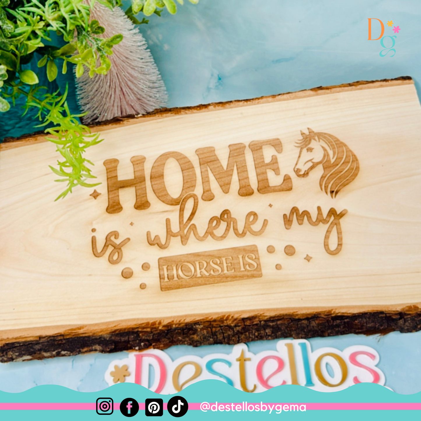 Personalized Basswood Signs – Home & Family Quotes