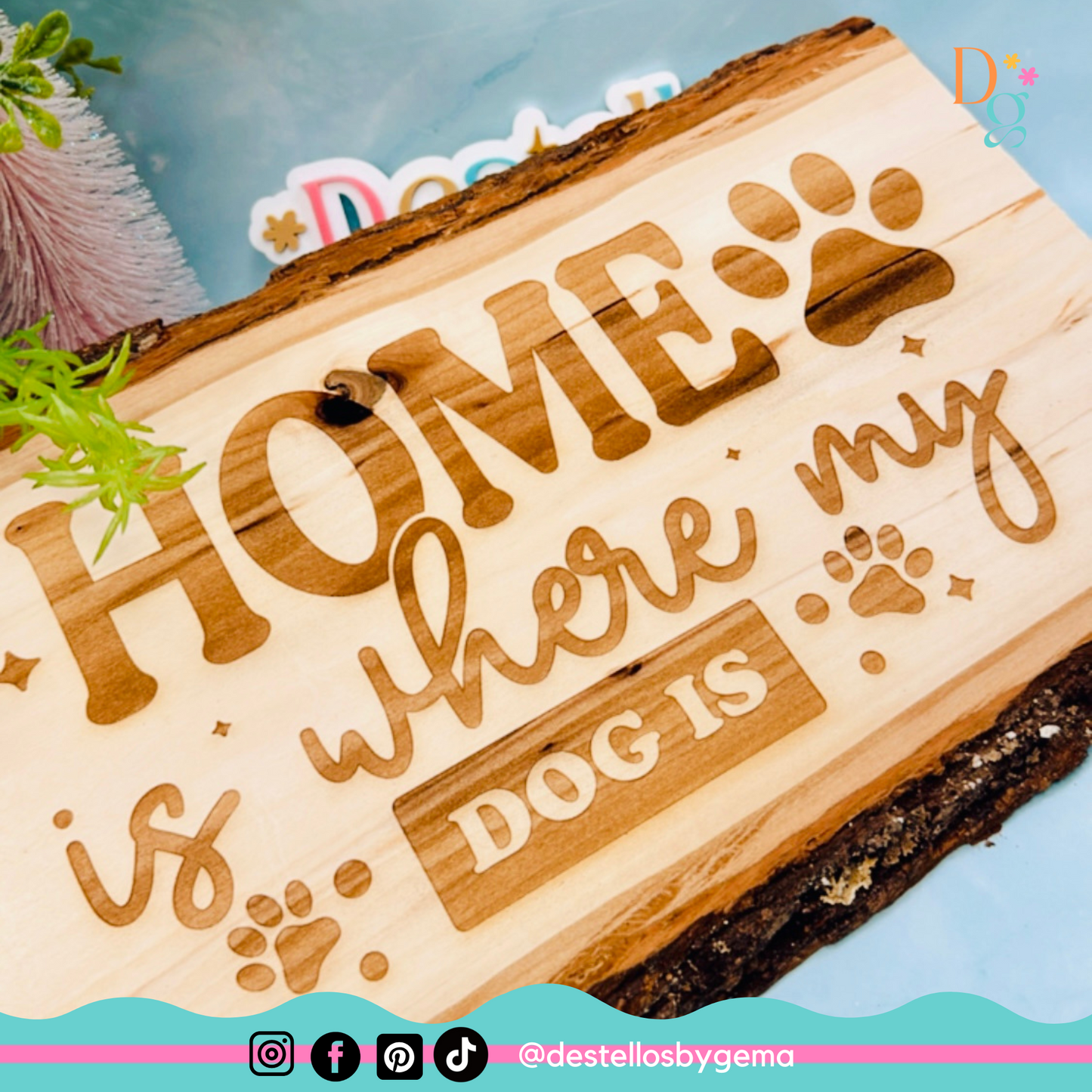Personalized Basswood Signs – Home & Family Quotes