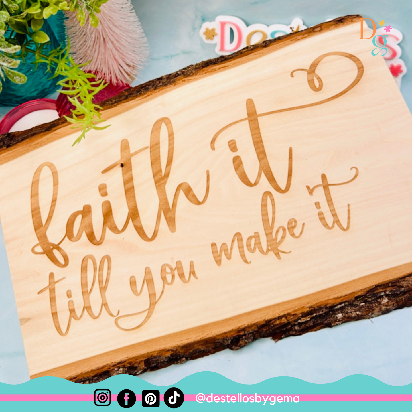 Personalized Basswood Signs – Home & Family Quotes