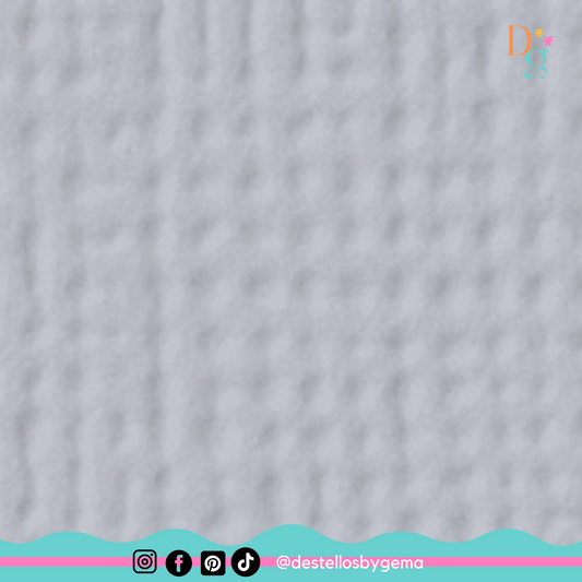 American Crafts 80lb Textured Cardstock 12"x12" – Stone