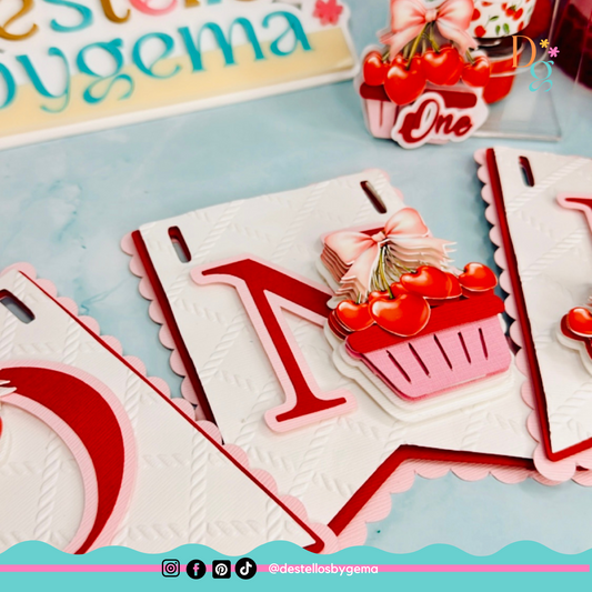 Cherry-Themed Custom Banner