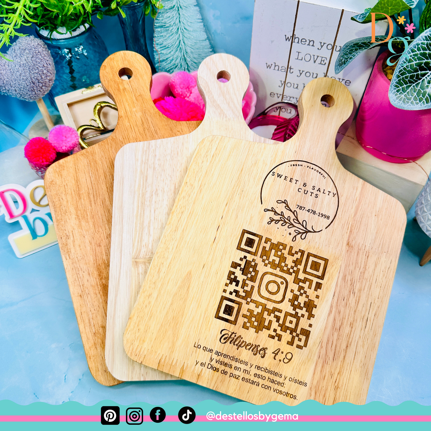 Personalized Wooden Cutting Board