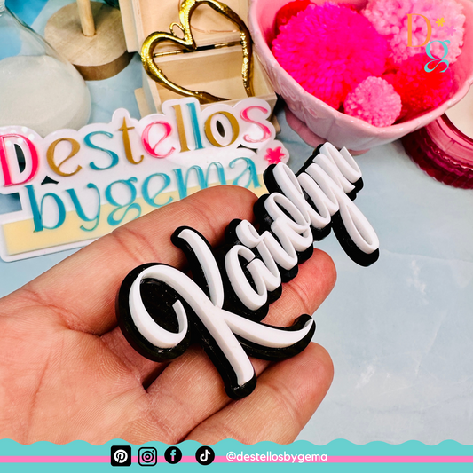 Custom 3D Acrylic Names