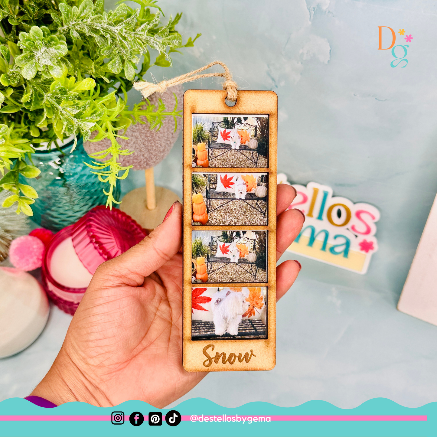 Personalized Polaroid Photo Frame