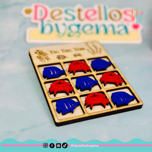 Personalized Tic Tac Toe Board