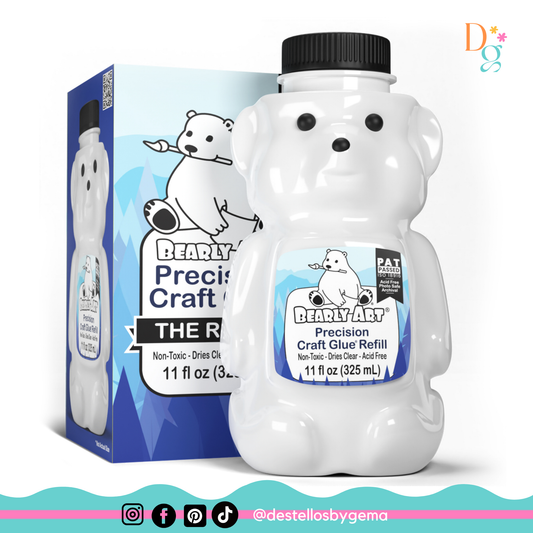 Bearly Art Precision Craft Glue - THE REFILL