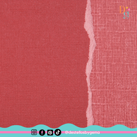 Core’dinations Sandable Textured Cardstock 12"x12" – Scarlet