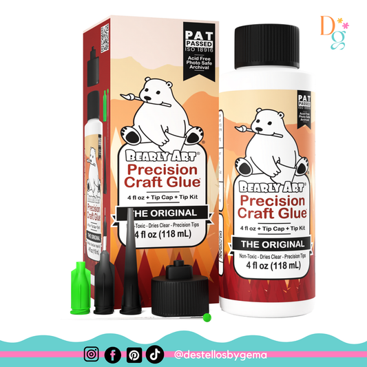 Bearly Art Precision Craft Glue - THE ORIGINAL