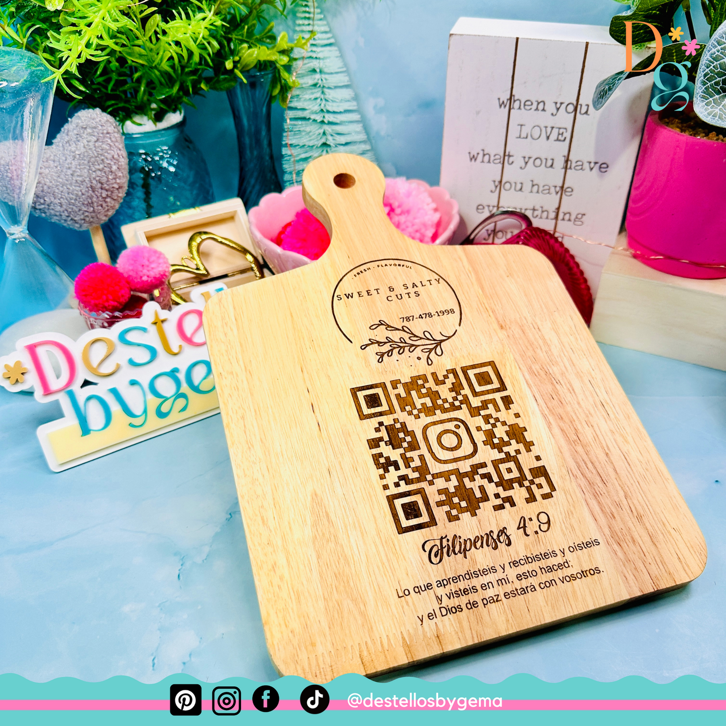 Personalized Wooden Cutting Board