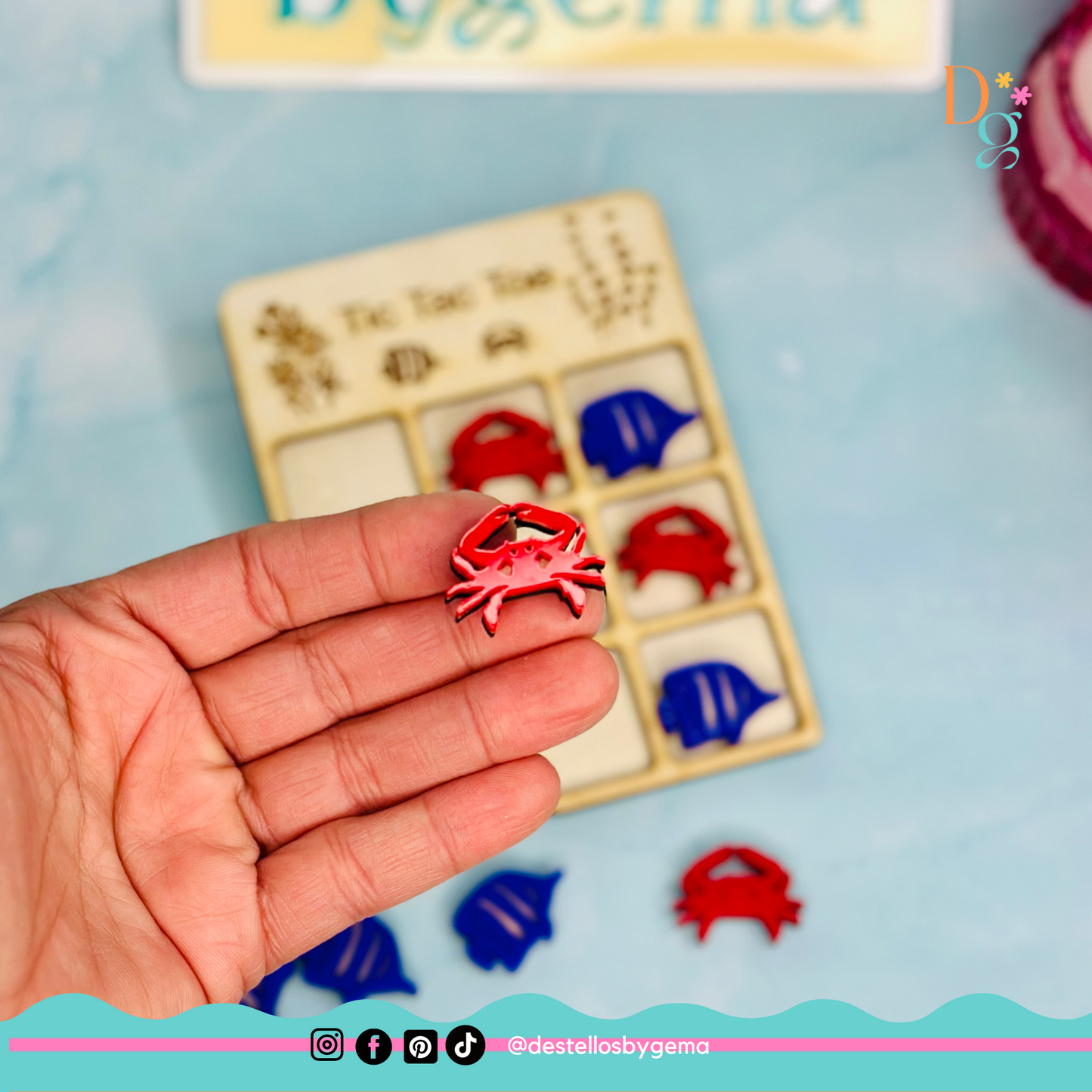 Personalized Tic Tac Toe Board