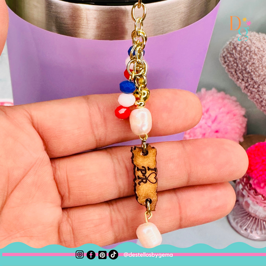 Puerto Rico-Inspired Tumbler Charms