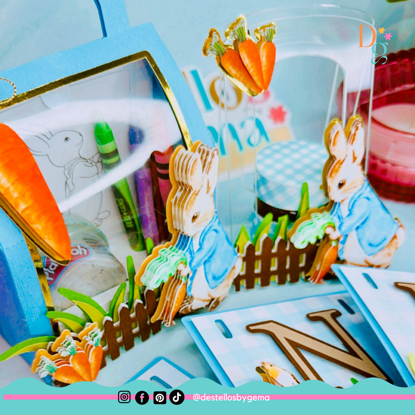 Peter Rabbit Personalized Activity Box