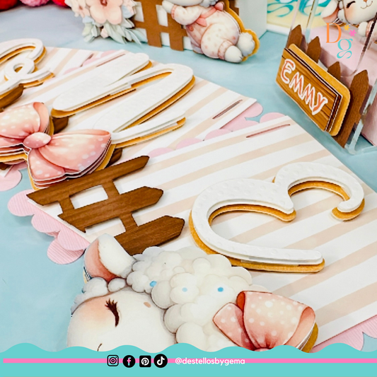 Personalized ONE Birthday Banner