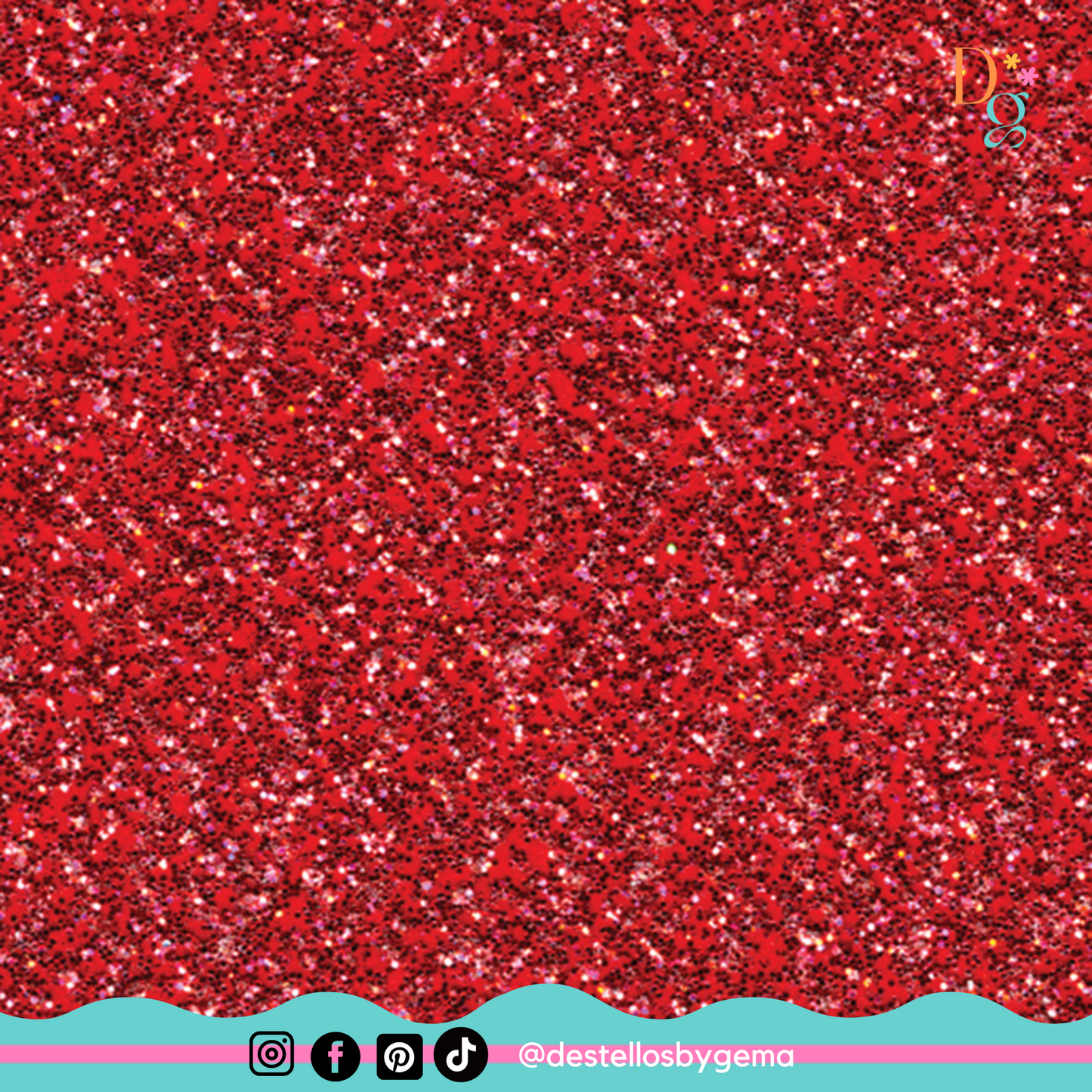 Core'dinations Glitter Silk Cardstock 12"X12"-Red Flash