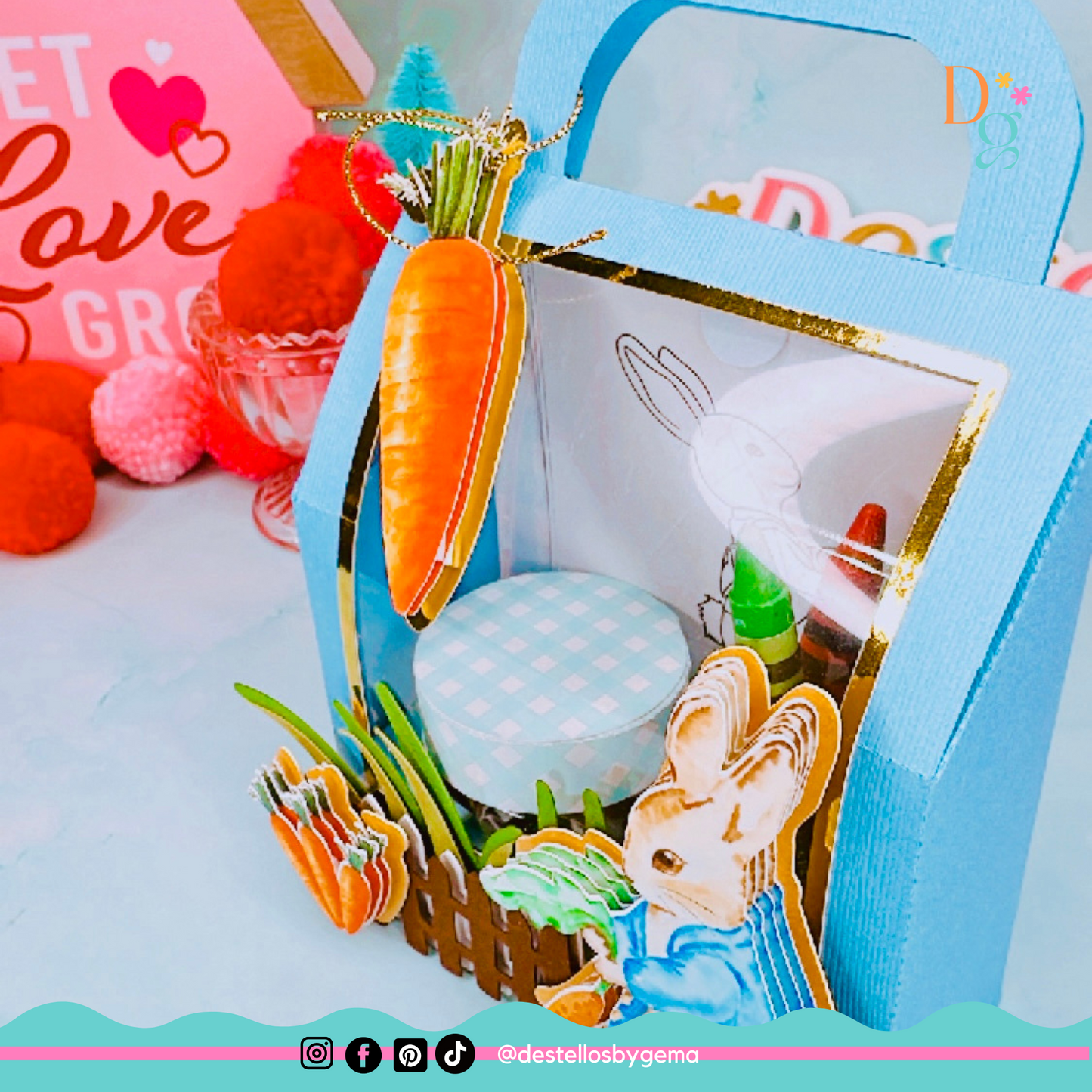 Peter Rabbit Personalized Activity Box