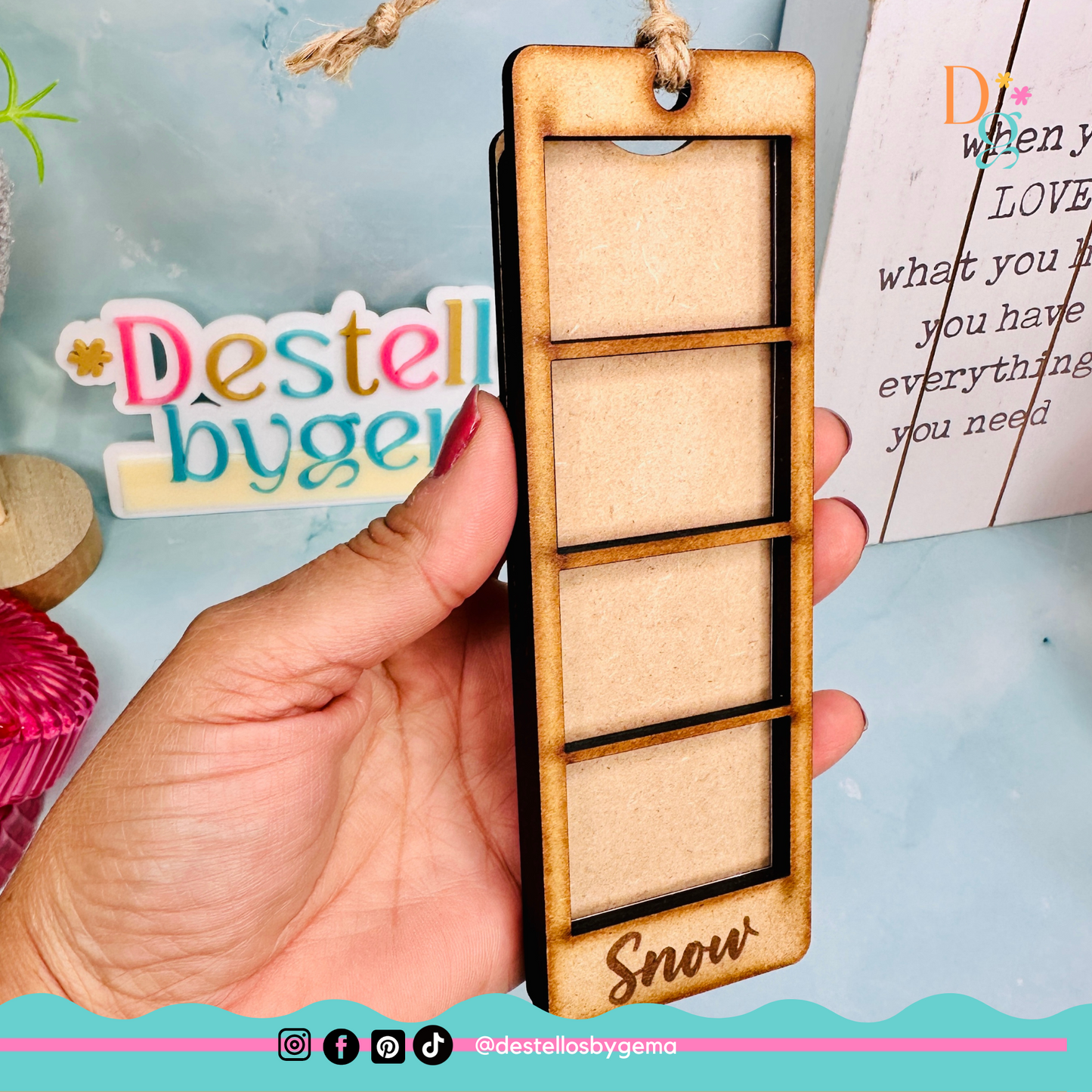 Personalized Polaroid Photo Frame