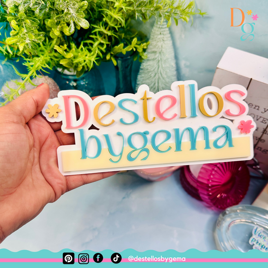 Custom Acrylic 3D Business Watermark