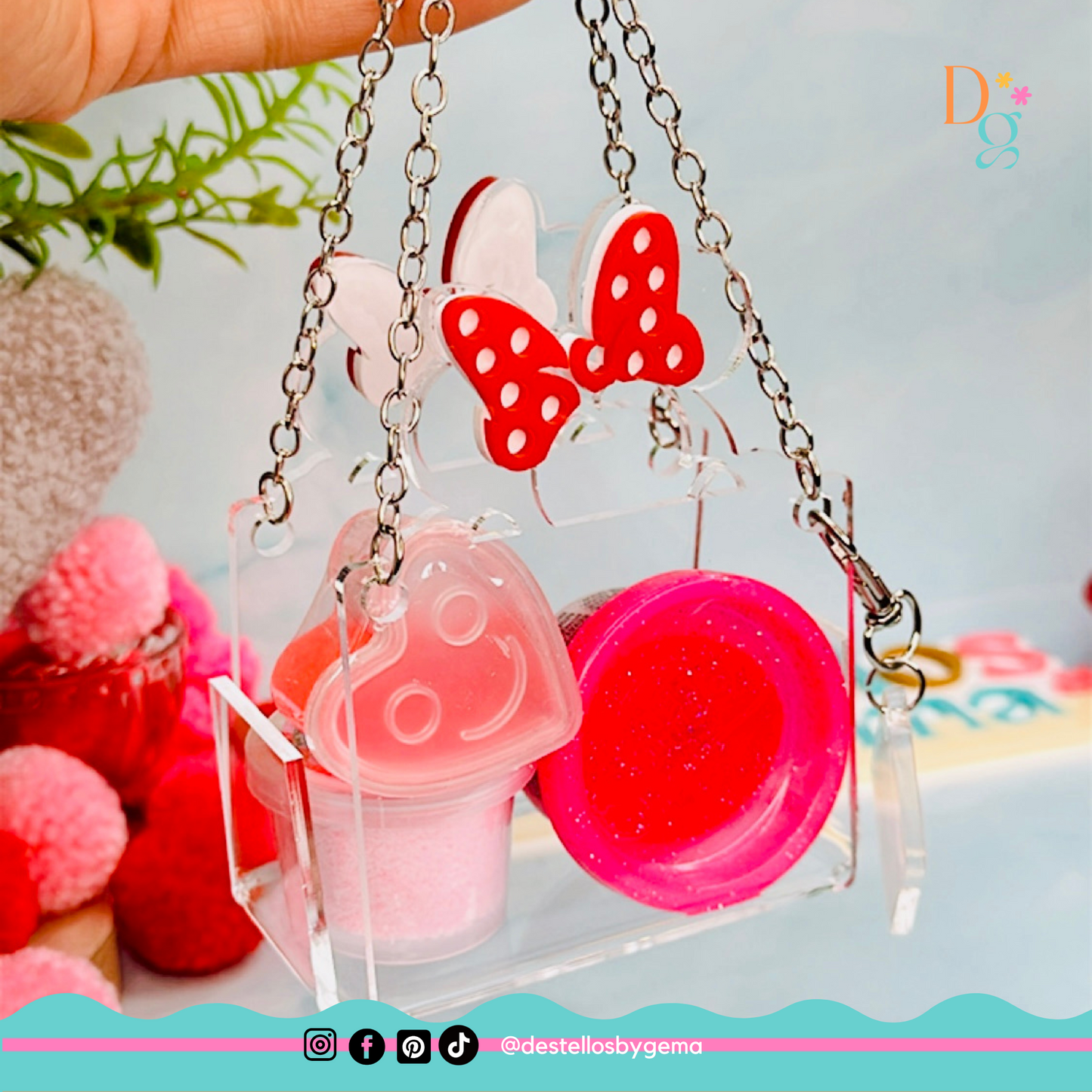 Personalized Clear Acrylic Purse