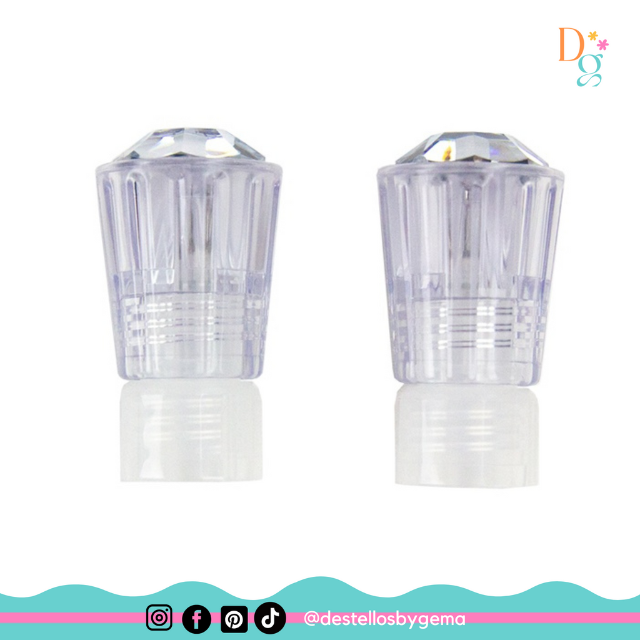 Nuvo Deluxe Adhesive Precision Nozzles – Fine Tip for Intricate Crafting & Die Cuts