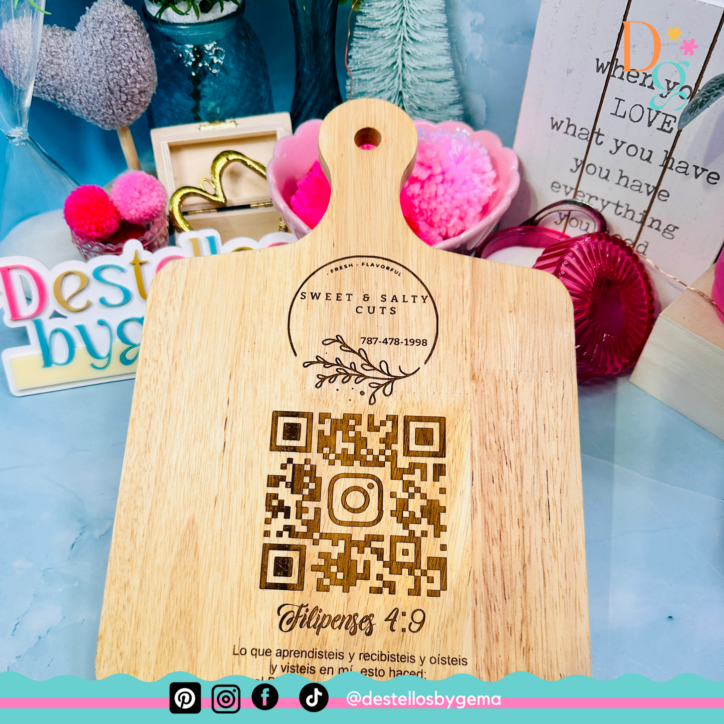 Personalized Wooden Cutting Board