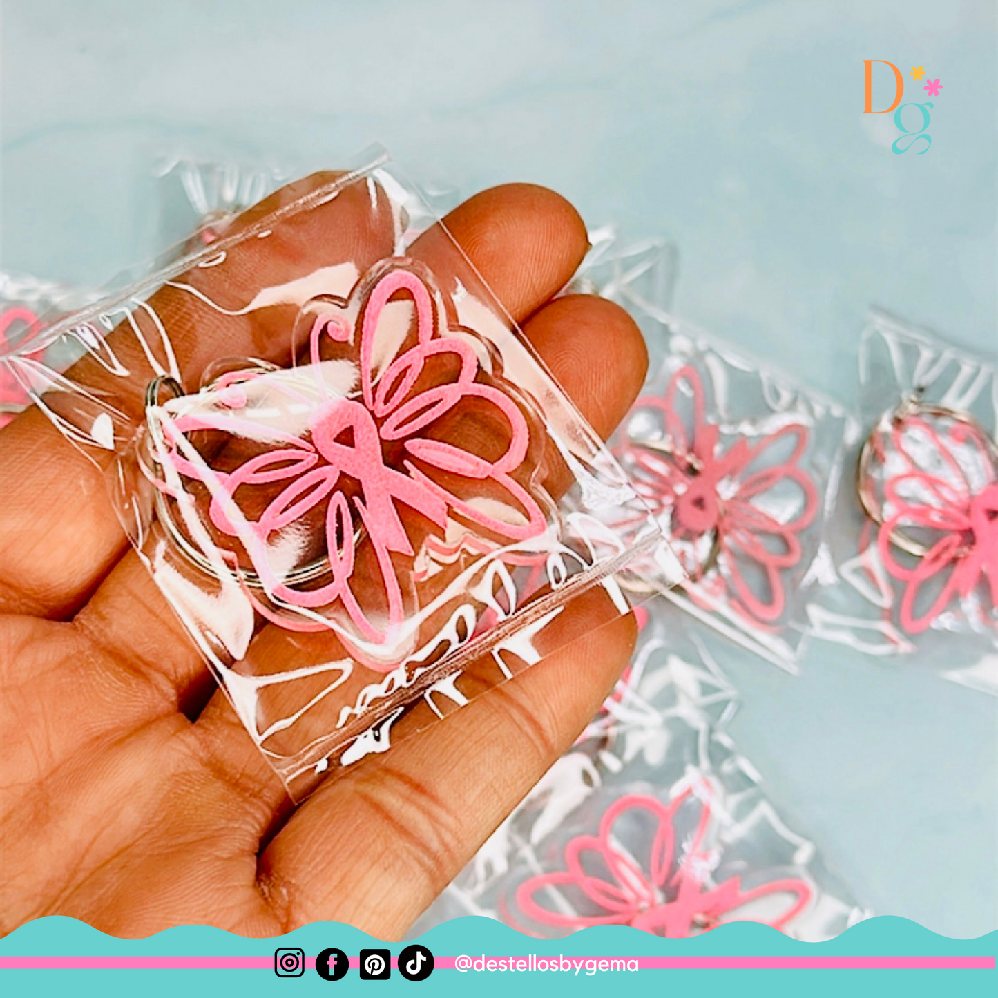 Personalized Acrylic Keychain with Name or Phrase