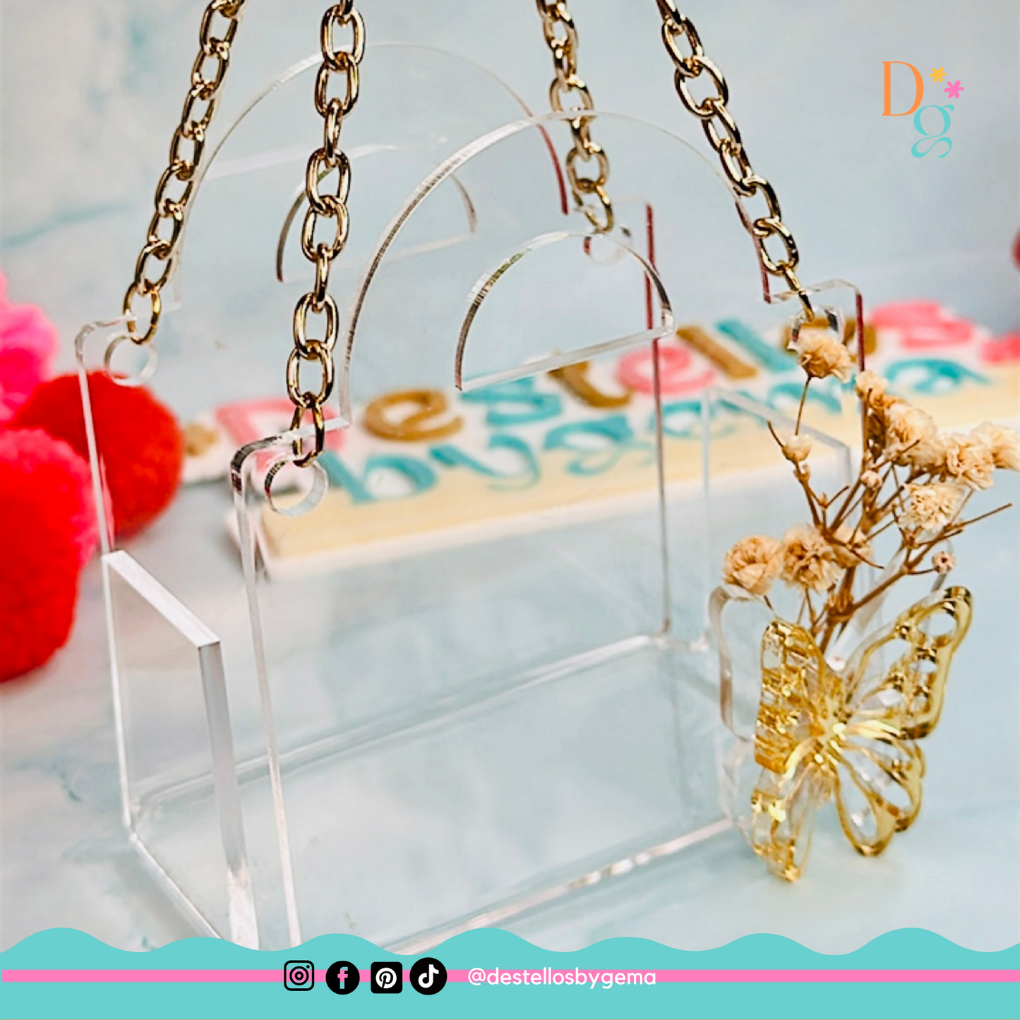 Personalized Clear Purse