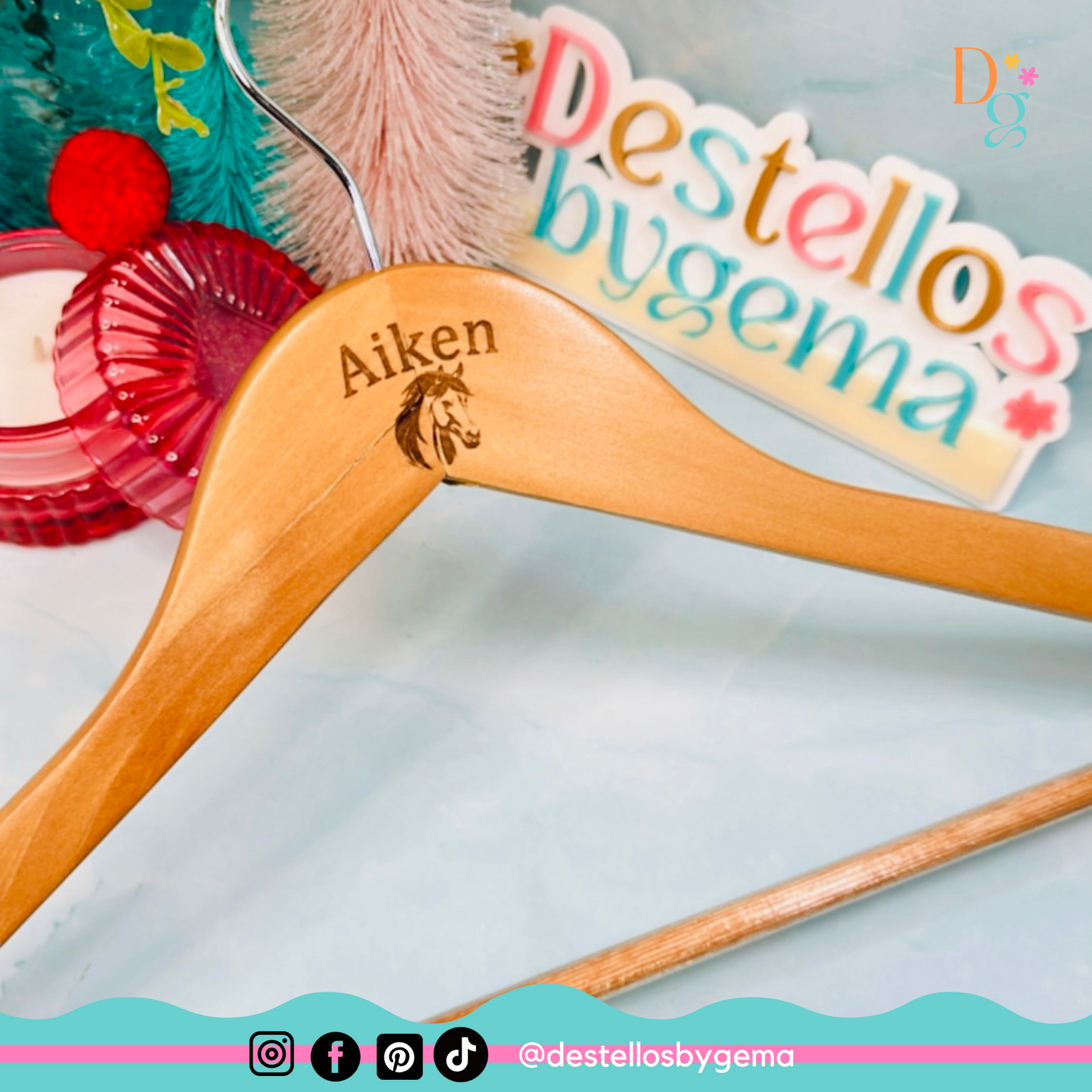 Custom Wooden Hangers