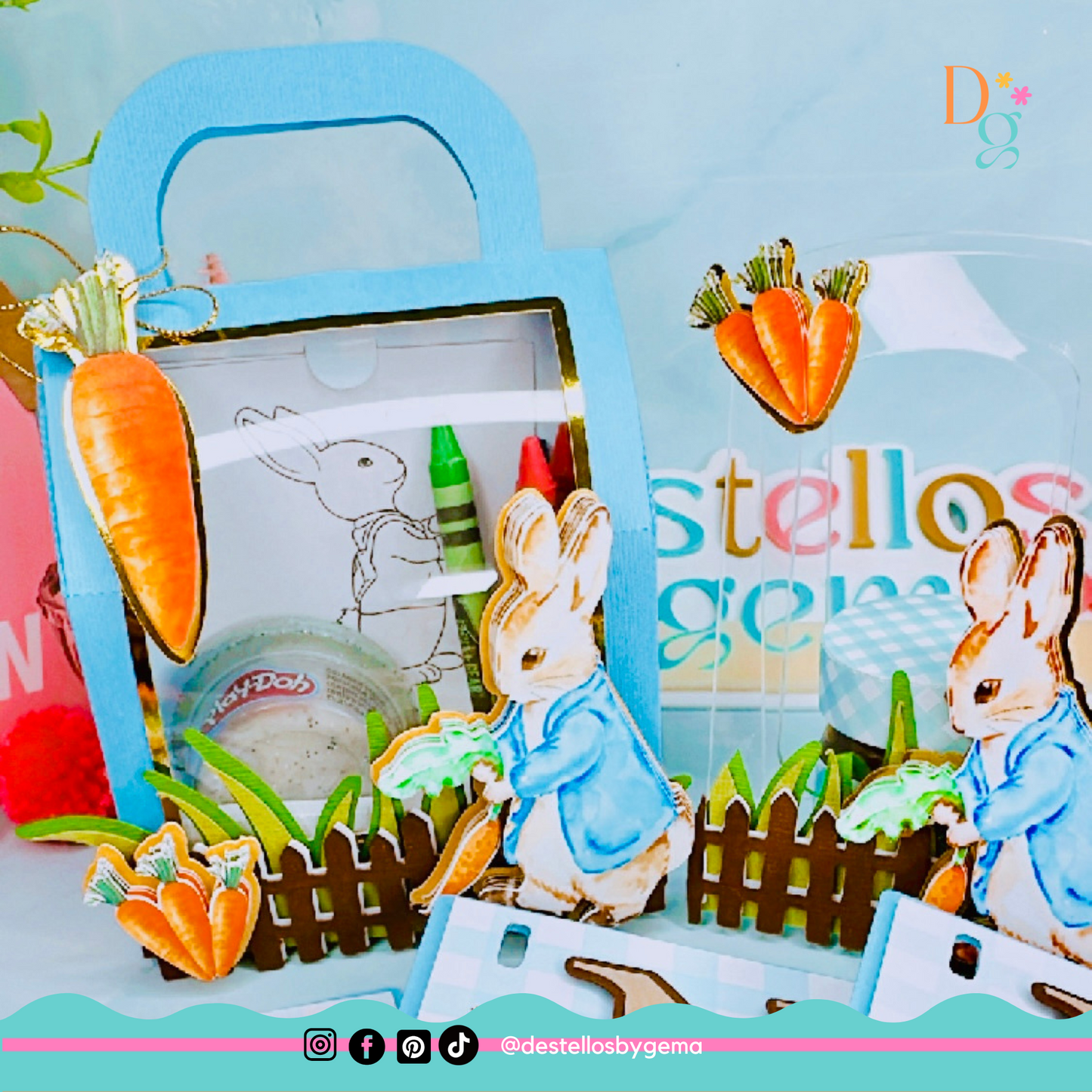 Peter Rabbit Personalized Activity Box