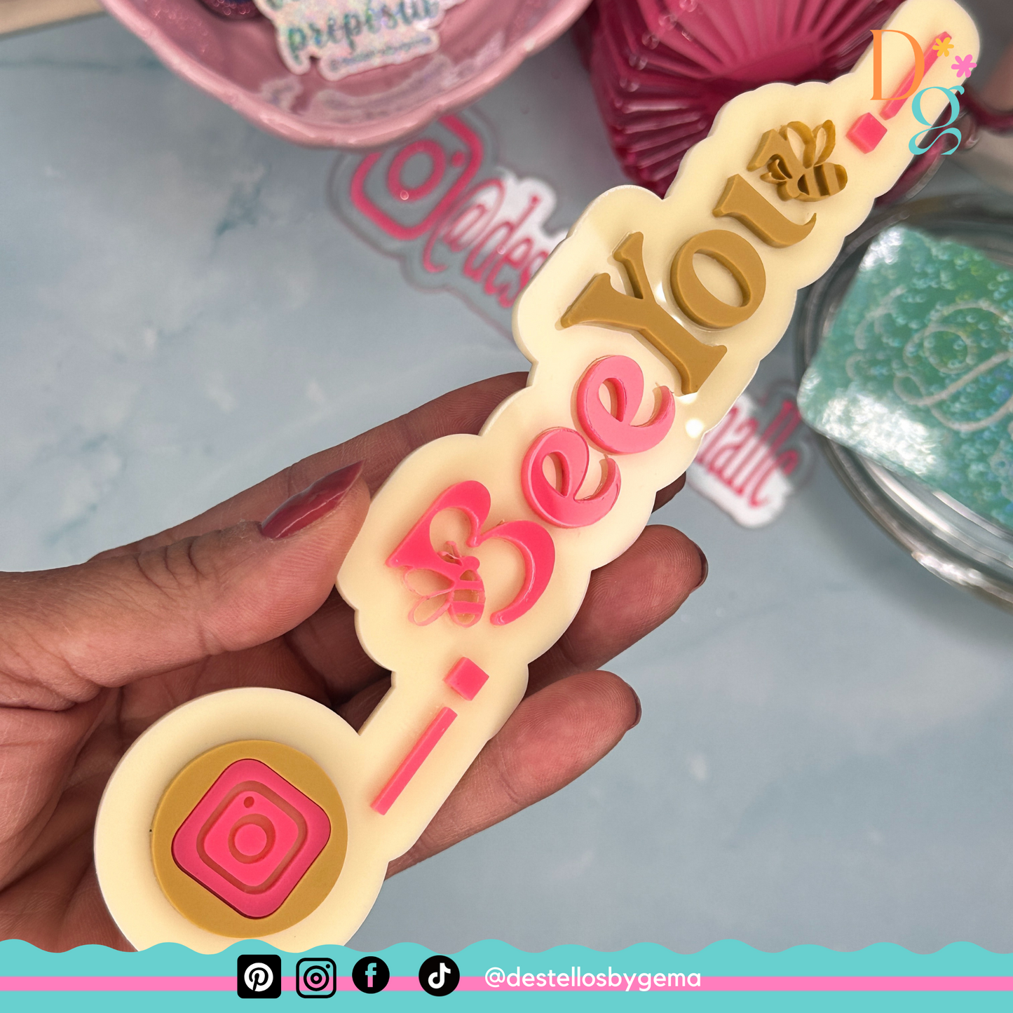 Custom Acrylic 3D Business Watermark