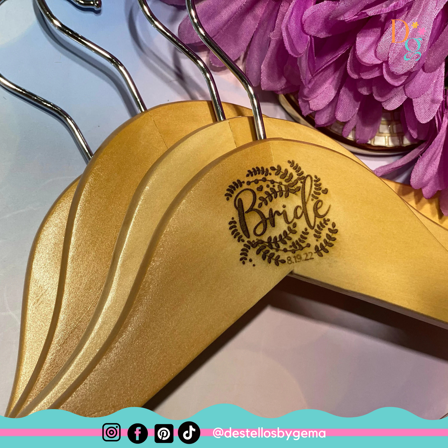 Custom Wooden Hangers