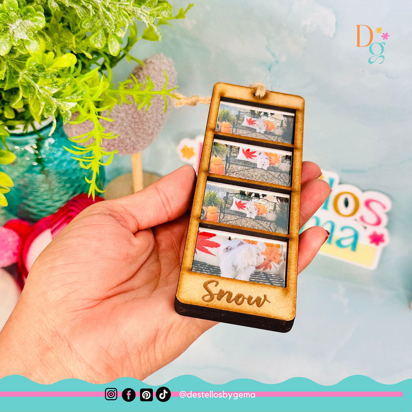 Personalized Polaroid Photo Frame