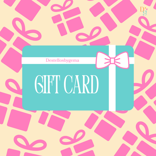 Destellosbygema- Gift Card