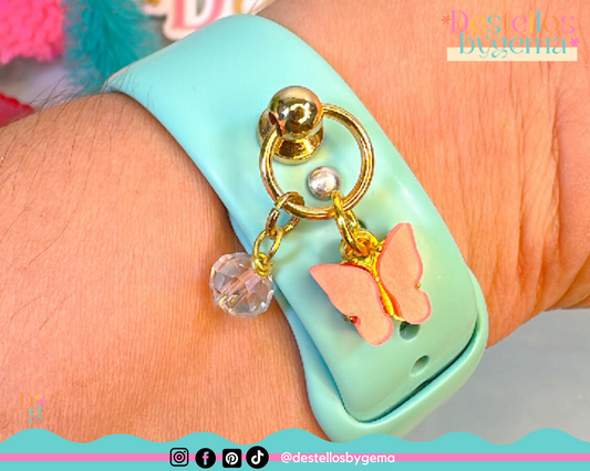 Butterfly Watch Charm